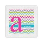 Colorful Chevron Standard Cocktail Napkins (Personalized)