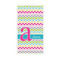 Colorful Chevron Standard Guest Towels in Full Color