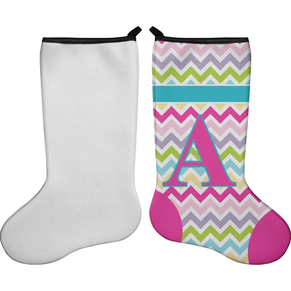 Colorful Chevron Stocking - Single-Sided - Approval