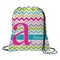 Colorful Chevron String Backpack