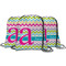 Colorful Chevron String Backpack - MAIN