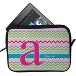 Colorful Chevron Tablet Case / Sleeve - Small (Personalized)
