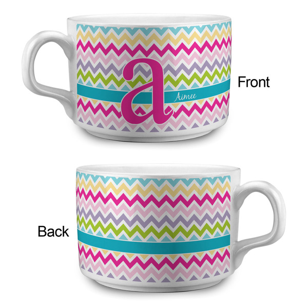 Colorful Chevron Tea Cup - Single Apvl