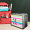 Colorful Chevron Tin Lunchbox - LIFESTYLE