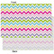 Colorful Chevron Tissue Paper - Heavyweight - XL - Front & Back