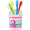 Colorful Chevron Toothbrush Holder (Personalized)