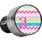 Colorful Chevron USB Car Charger - Close Up