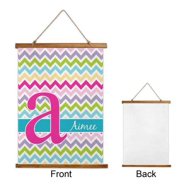 Colorful Chevron Wall Hanging Tapestry - Portrait - APPROVAL