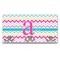Colorful Chevron Wall Mounted Coat Rack (Personalized)