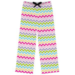 Colorful Chevron Womens Pajama Pants - XS