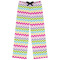 Colorful Chevron Womens Pajama Pants - XS