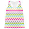 Colorful Chevron Womens Racerback Tank Top - 2X Large