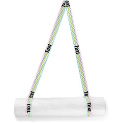 Colorful Chevron Yoga Mat Strap (Personalized)