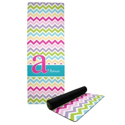 Colorful Chevron Yoga Mat (Personalized)