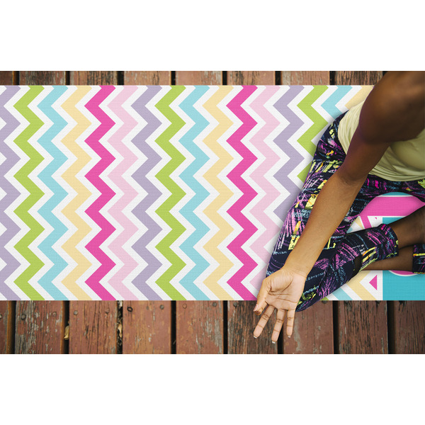 Colorful Chevron Yoga Mats - LIFESTYLE