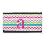 Colorful Chevron Leatherette Ladies Wallet (Personalized)