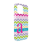 Colorful Chevron iPhone Case - Plastic - iPhone 13 (Personalized)