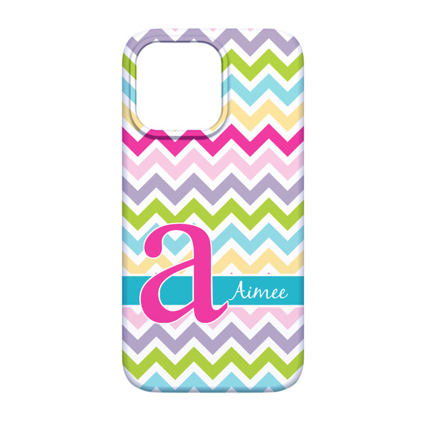 Colorful Chevron iPhone 13 Case - Back