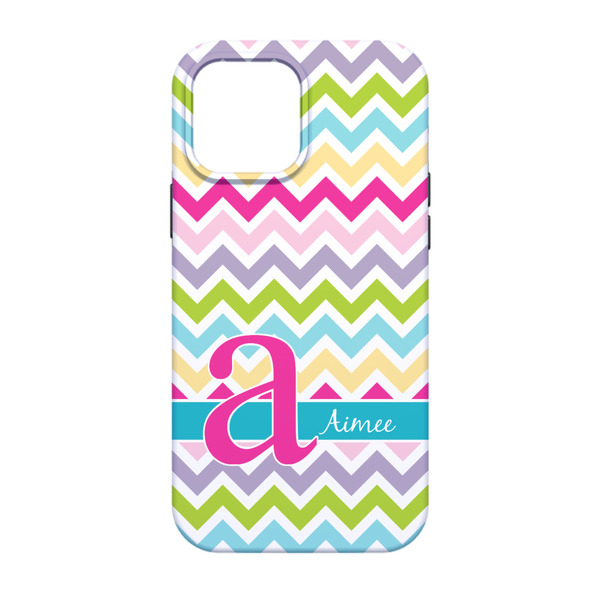 Colorful Chevron iPhone 13 Pro Tough Case - Back