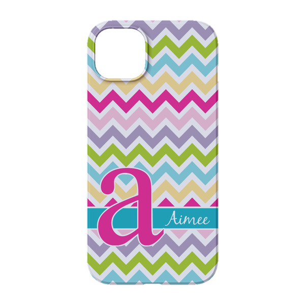 Colorful Chevron iPhone 14 Pro Case - Back