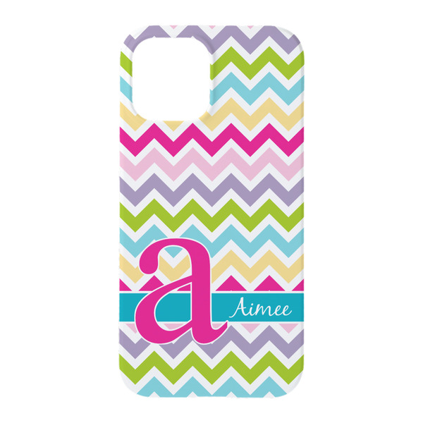 Colorful Chevron iPhone 15 Pro Case - Back