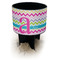 Colorful Chevron Black Beach Spiker Drink Holder (Personalized)