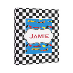 Checkers & Racecars Canvas Print (Personalized)