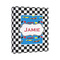 Checkers & Racecars 11x14 - Canvas Print - Angled View