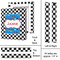 Checkers & Racecars 11x14 - Canvas Print - Approval
