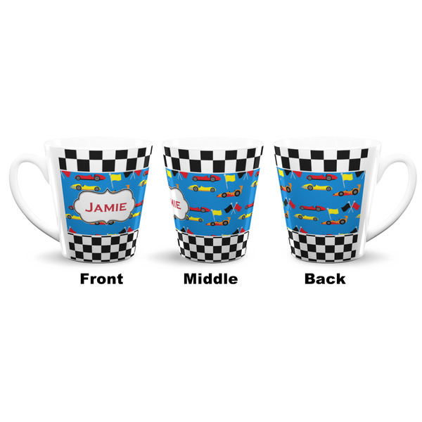 Checkers & Racecars 12 Oz Latte Mug - Approval