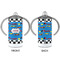 Checkers & Racecars 12 oz Stainless Steel Sippy Cups - APPROVAL