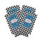 Checkers & Racecars Can Cooler (tall 12 oz) - Set of 4 (Personalized)