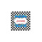 Checkers & Racecars 12x12 - Canvas Print - Front View