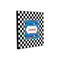 Checkers & Racecars 12x12 Wood Print - Angle View