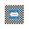 Checkers & Racecars Wood Print - 12x12 (Personalized)