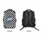 Checkers & Racecars 15" Backpack - APPROVAL