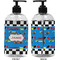 Checkers & Racecars 16 oz Plastic Liquid Dispenser (Approval)