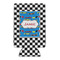 Checkers & Racecars 16oz Can Sleeve - FRONT (flat)