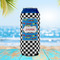 Checkers & Racecars 16oz Can Sleeve - LIFESTYLE