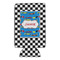 Checkers & Racecars 16oz Can Sleeve - Set of 4 - FRONT