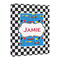 Checkers & Racecars Canvas Print - 16x20 (Personalized)