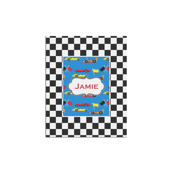 Custom Checkers & Racecars Posters - Matte - 16x20 (Personalized)