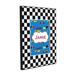 Checkers & Racecars Wood Prints (Personalized)