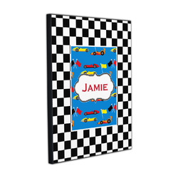 Checkers & Racecars Wood Prints (Personalized)