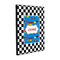 Checkers & Racecars 16x20 Wood Print - Angle View