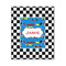 Checkers & Racecars 16x20 Wood Print - Front View