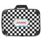 Checkers & Racecars Hard Shell Briefcase - 18" (Personalized)