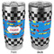 Checkers & Racecars 20oz SS Tumbler - Full Print - Approval