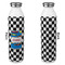Checkers & Racecars 20oz Water Bottles - Full Print - Approval