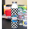 Checkers & Racecars 20oz Water Bottles - Full Print - In Context